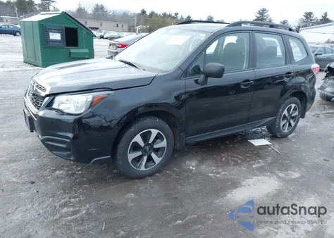 2018 Subaru Forester 2.5I from USA, damaged, VIN JF2SJABC8JH516758